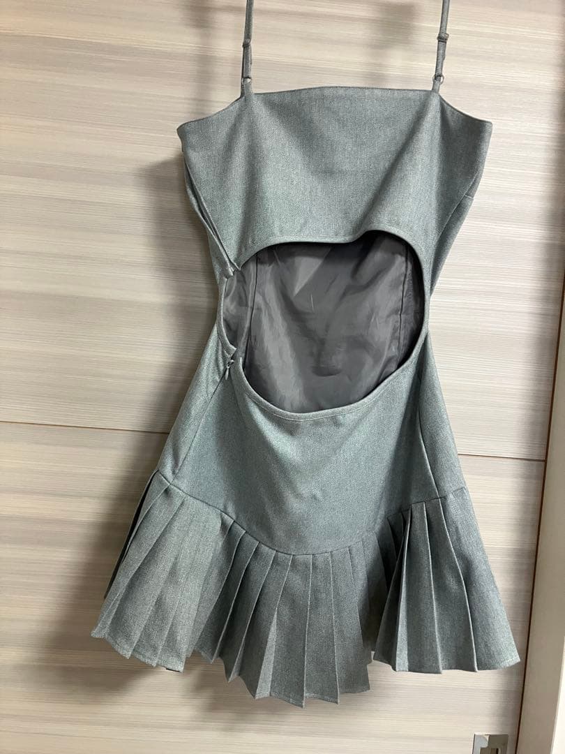 s*u様 Karen knit set mini dress Gray S AN