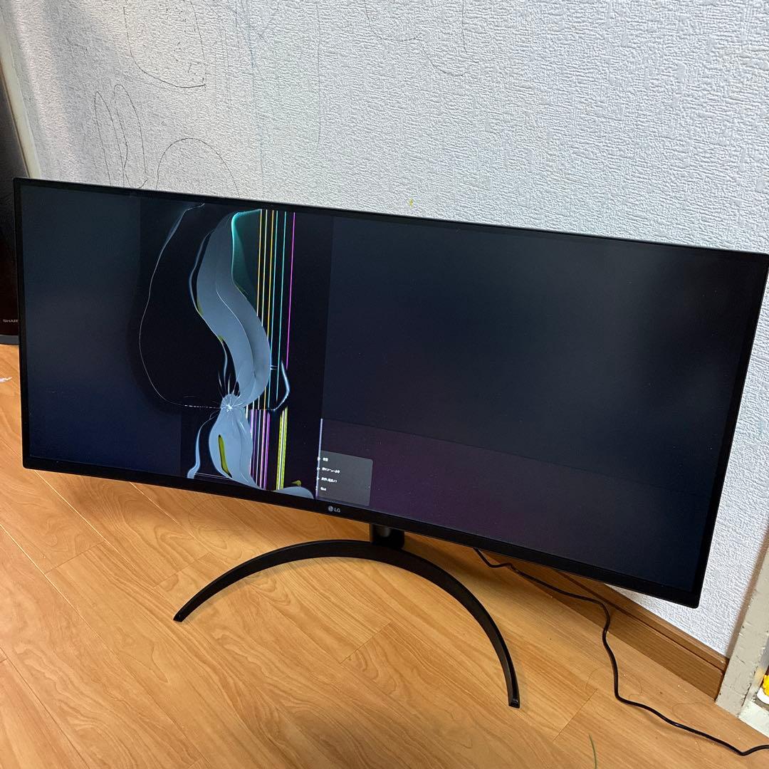 LG湾曲液晶モニター