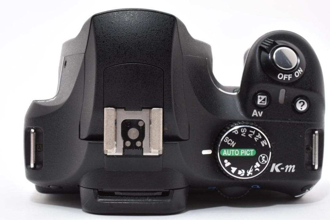 【箱付き】 PENTAX ペンタックス K-m ダブルレンズ デジタル一眼カメラ