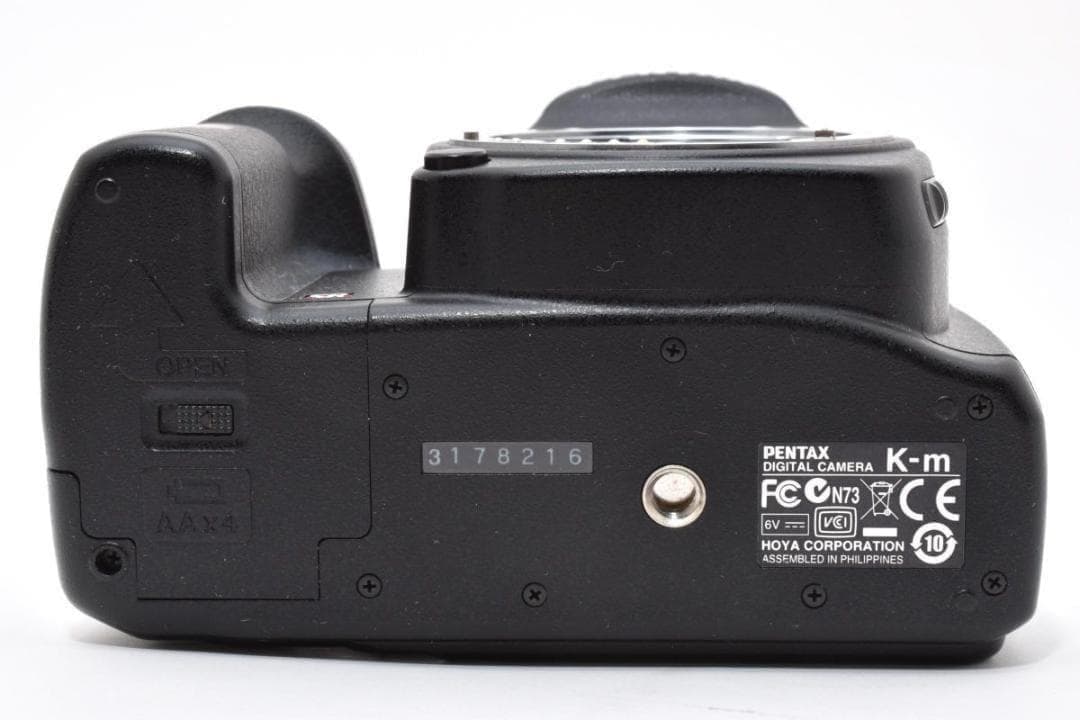 【箱付き】 PENTAX ペンタックス K-m ダブルレンズ デジタル一眼カメラ