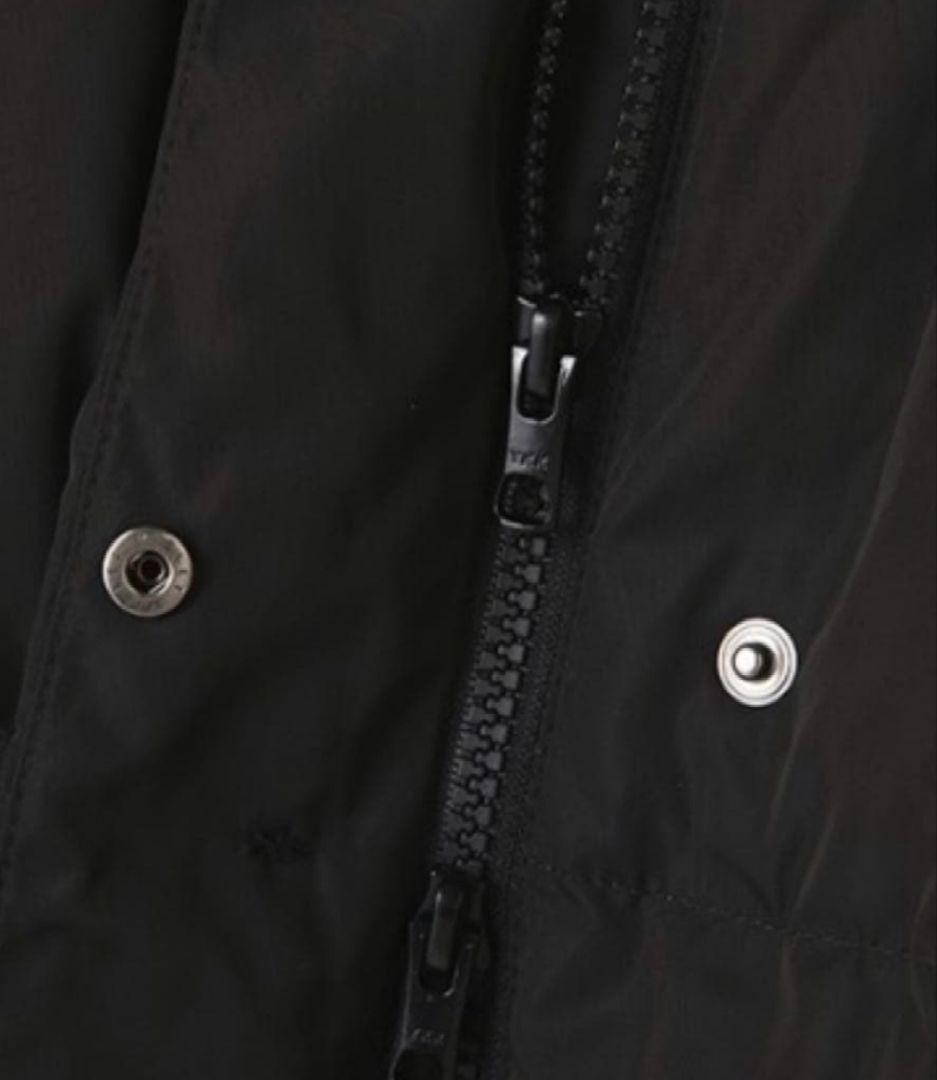 【美品】LE PHIL ルフィル パッフィーダウン ケープ ポンチョ 黒 0