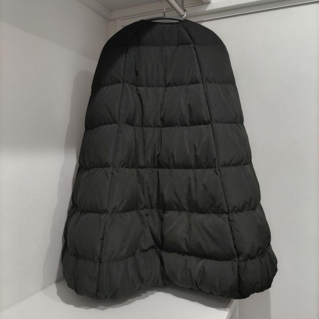 【美品】LE PHIL ルフィル パッフィーダウン ケープ ポンチョ 黒 0