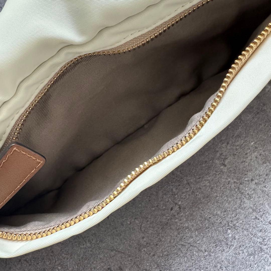 ORSETTO オルセット ナイロンボディバッグ ホワイト