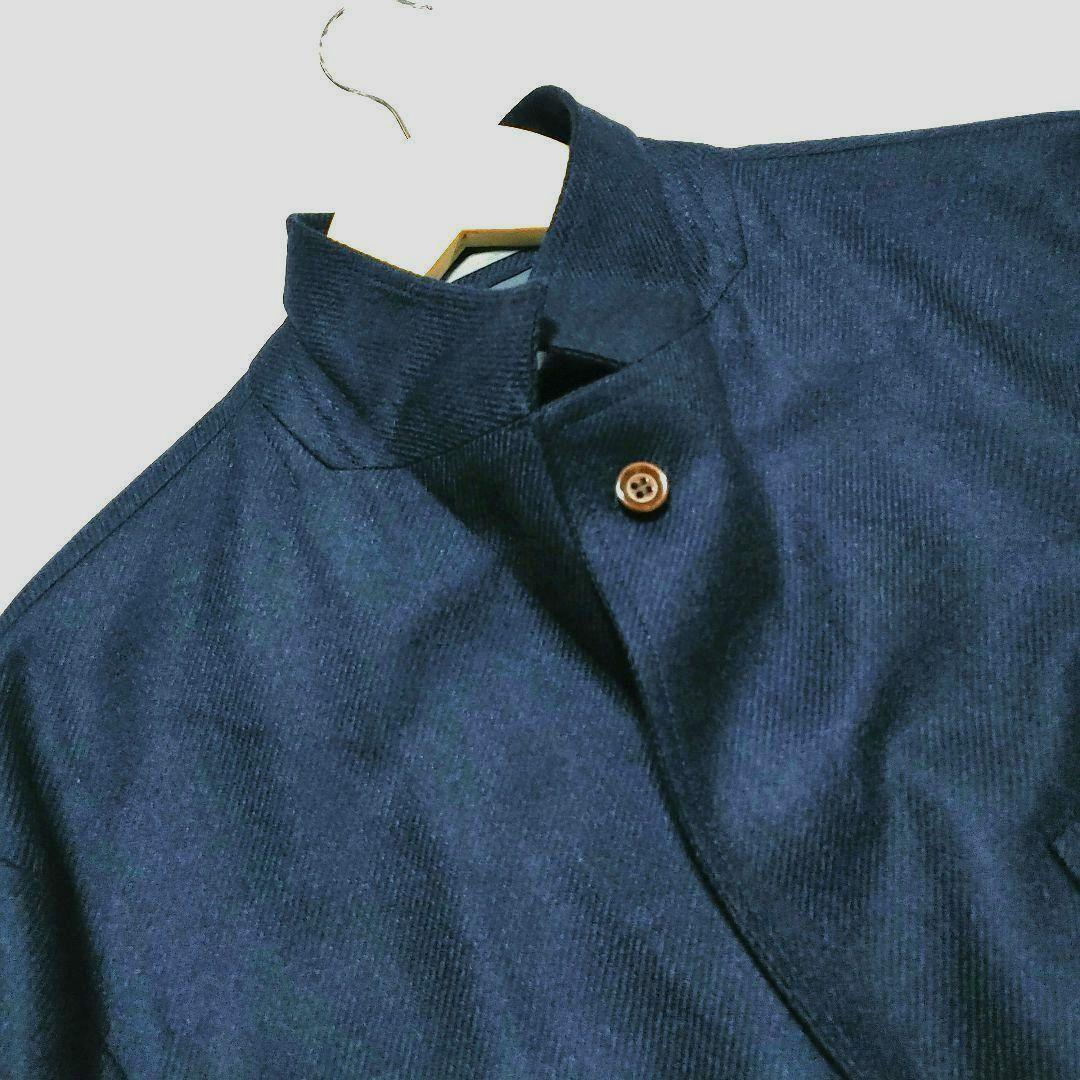 Loro Piano カシミヤ混　テーラードジャケット　ネイビー　大きめ　L