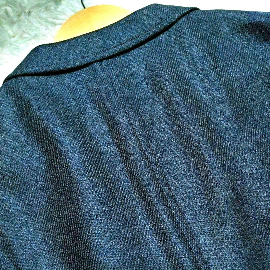 Loro Piano カシミヤ混　テーラードジャケット　ネイビー　大きめ　L