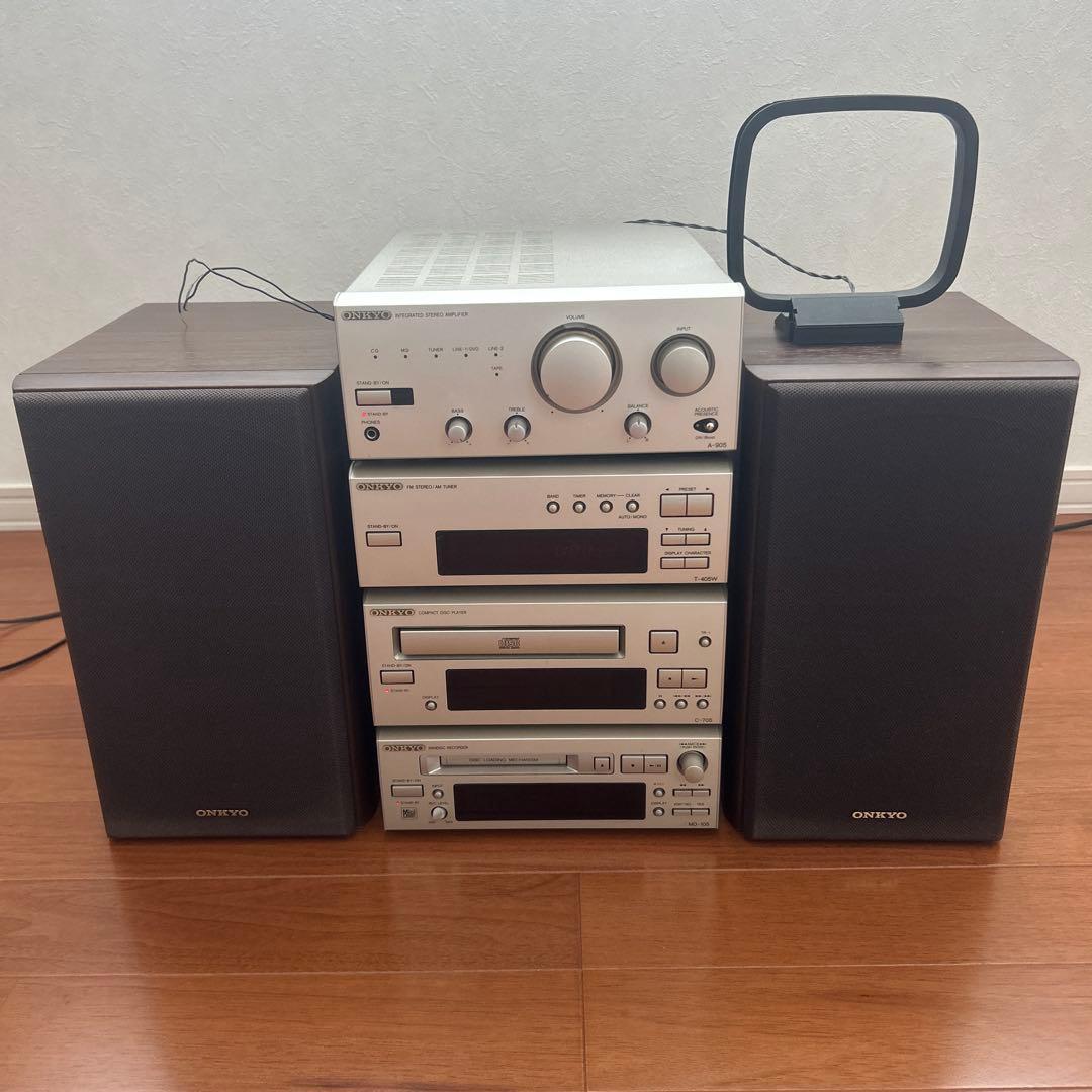 ONKYO オンキョー　INTEC ミニコンポ　ジャンク