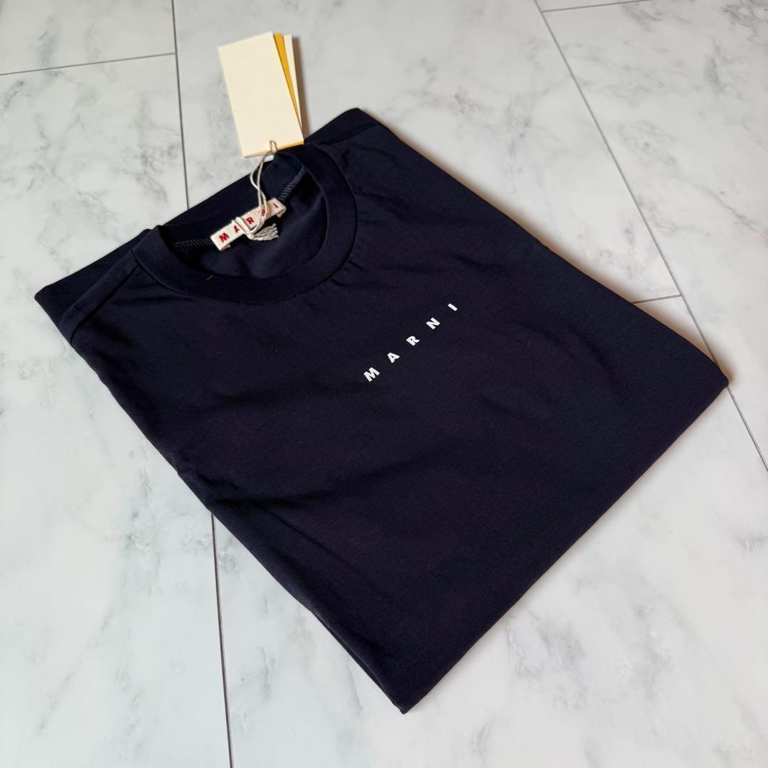 ラスト1点✨ MARNI マル二　大人もOK ロゴTシャツ　Sサイズ相当