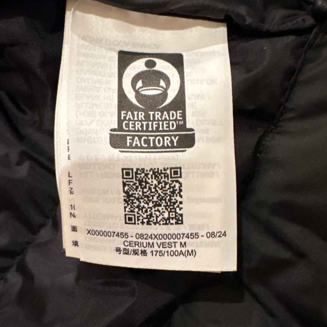 ARC'TERYX アークテリクスセリウム ダウンベスト ブラック