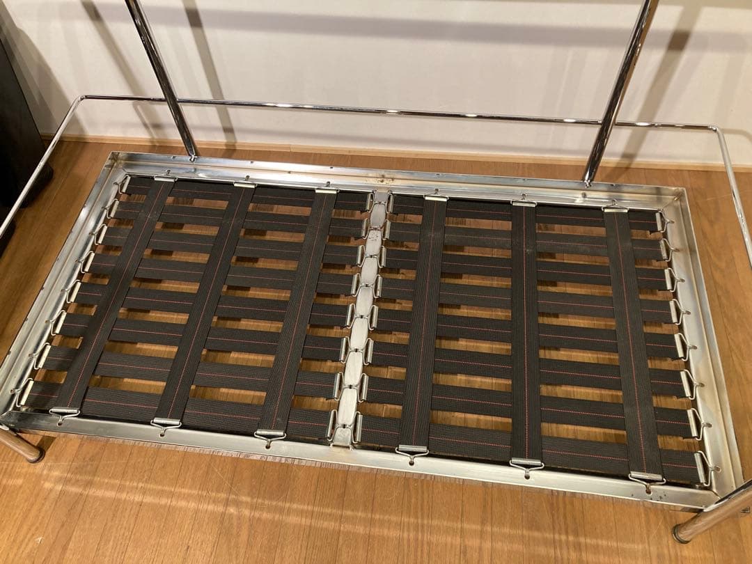 コルビュジエ LC2 黒本革 ヴィンテージ ソファ 2人掛け 羽毛クッション