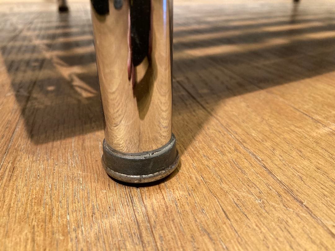 コルビュジエ LC2 黒本革 ヴィンテージ ソファ 2人掛け 羽毛クッション