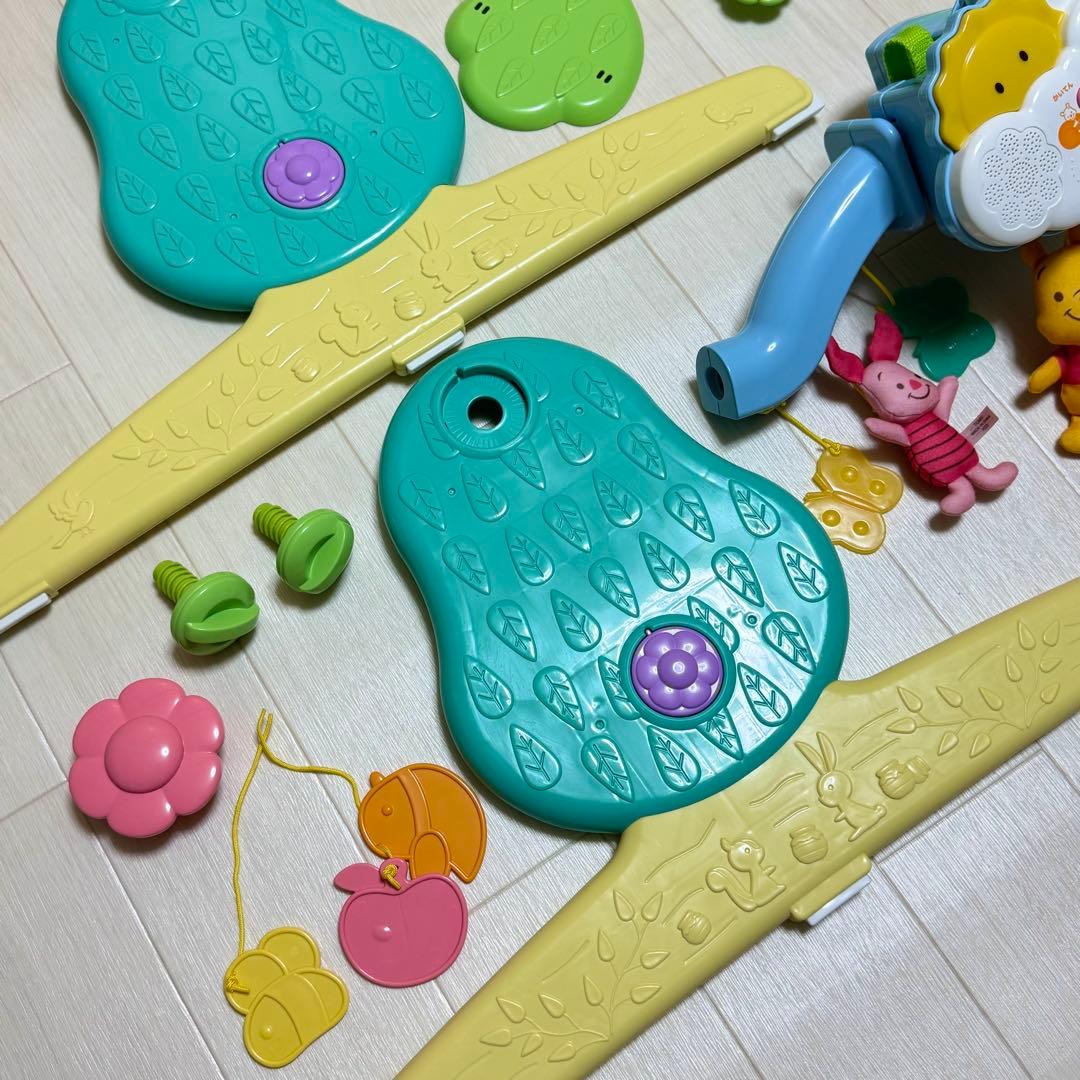 【美品/説明書・箱あり】Disney くまのプーさん えらべる回転6WAYメリー