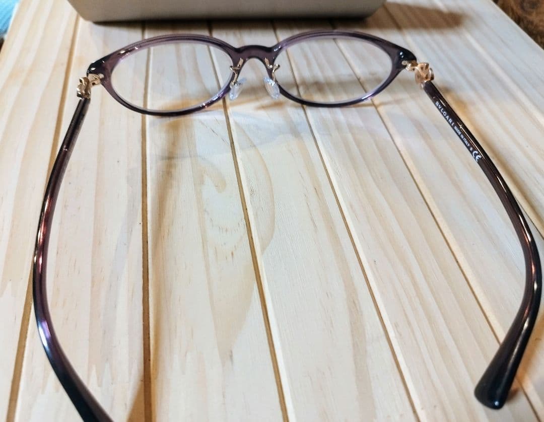 いちごっち　ＢVLGARI 眼鏡　度入り