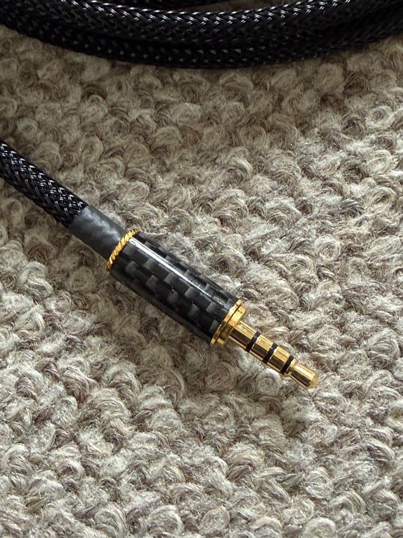 ヘッドホンケーブル ORB Clear force HD650 3.5mm4極