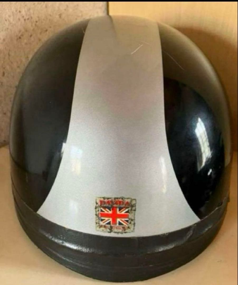 DAVIDAビンテージヘルメット 観賞用 ゴーグル付き