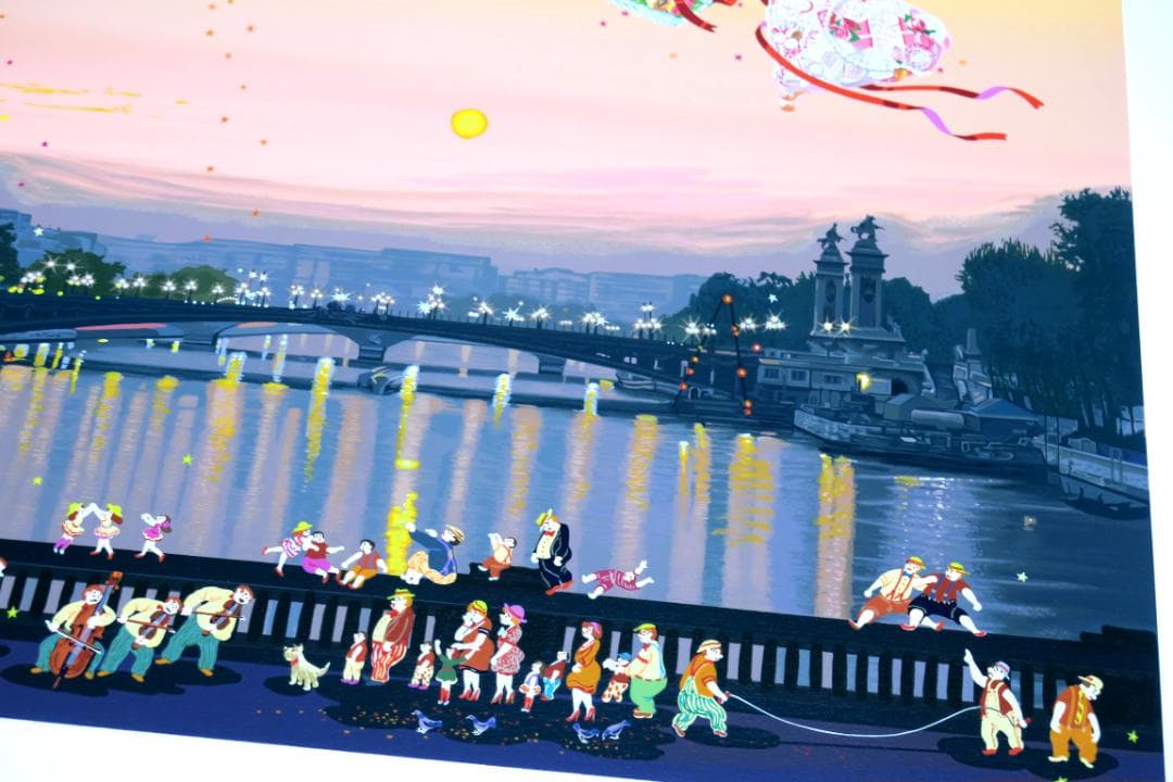 【ヒロ・ヤマガタ】　ラブレター　シルクスクリーンシート　山形博導