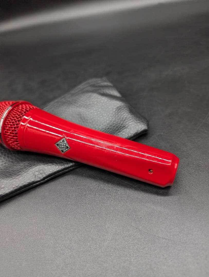 【美品・動作良好】TELEFUNKEN M80 ダイナミックマイク レッド