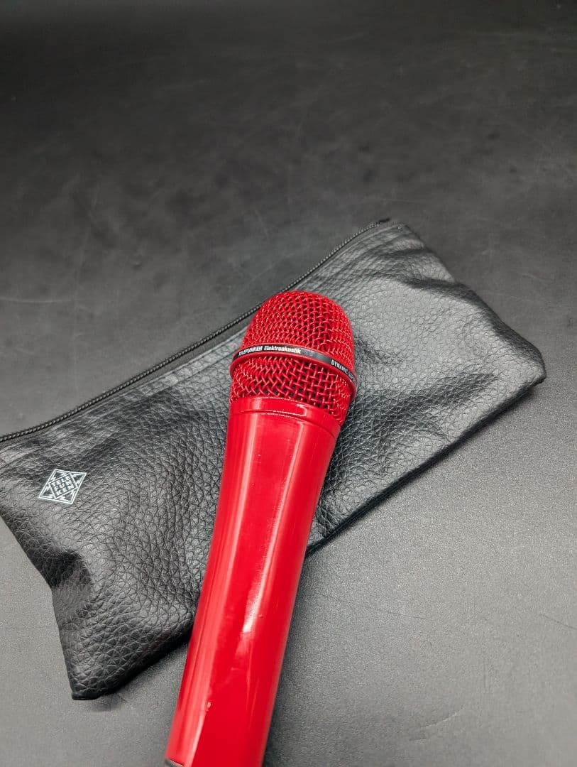 【美品・動作良好】TELEFUNKEN M80 ダイナミックマイク レッド