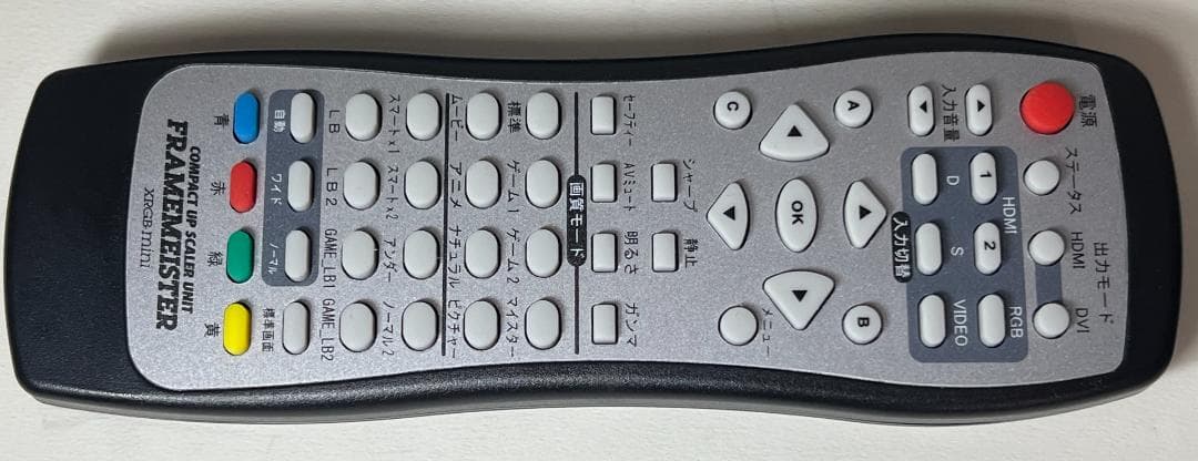 FRAMEMEISTER アダプタ、リモコン、ケーブル　SSなど動作確認