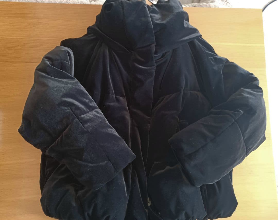 Ray BEAMS RBS 中綿ダウンジャケット ベロア