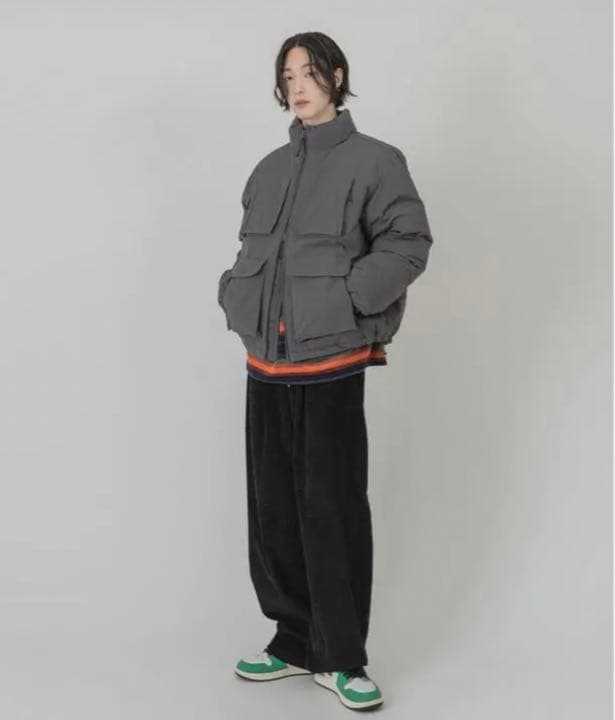 FOLLOWIN ダウンユーティリティジャンバーペディンダウンジャケット