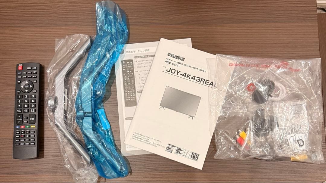 こ*ん様 JOY-4K43REAL 43インチ液晶テレビ ※ほぼジャンク