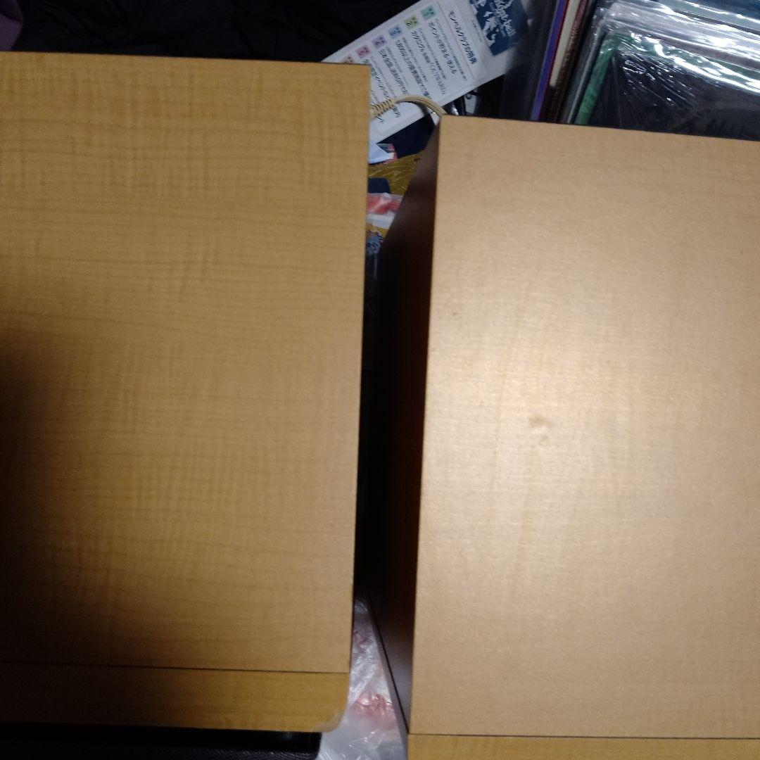 KENWOOD スピーカー グレー・木目調