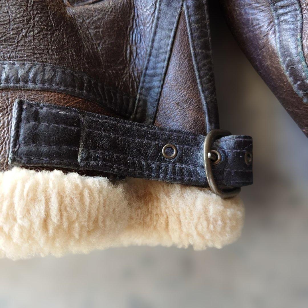 専用terra australis ムートン B3 ジャケット L