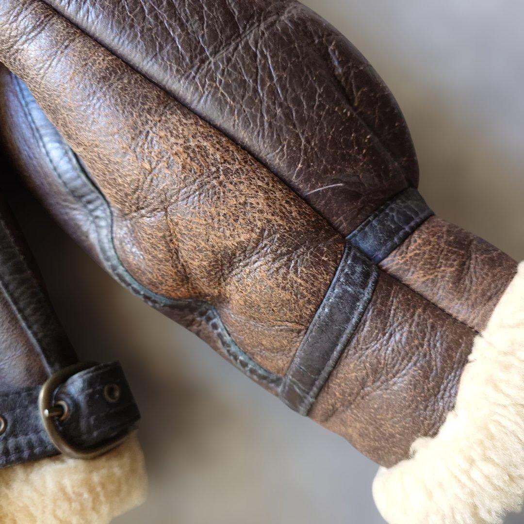 専用terra australis ムートン B3 ジャケット L