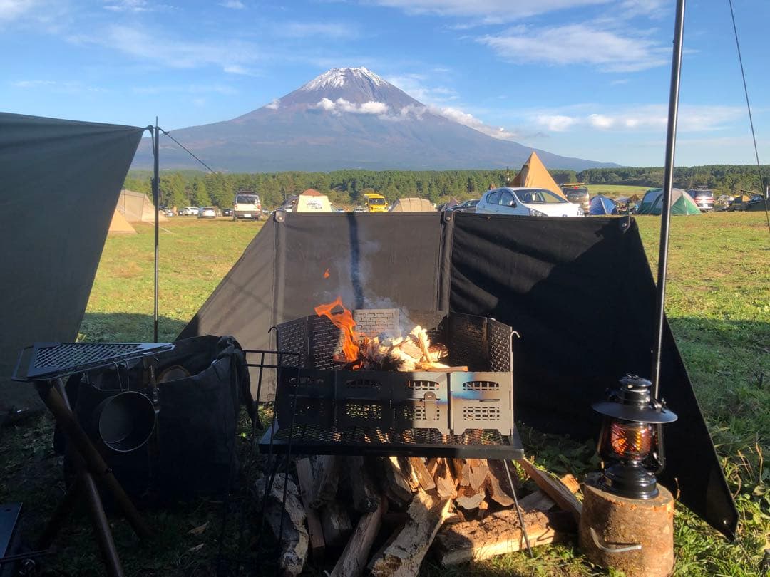 W.design works 焚火陣幕 ブラック