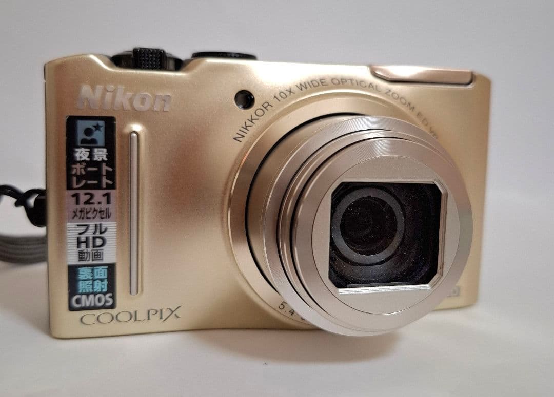 [美品]NIKON クールピックス COOLPIX S8100 デジタルカメラ