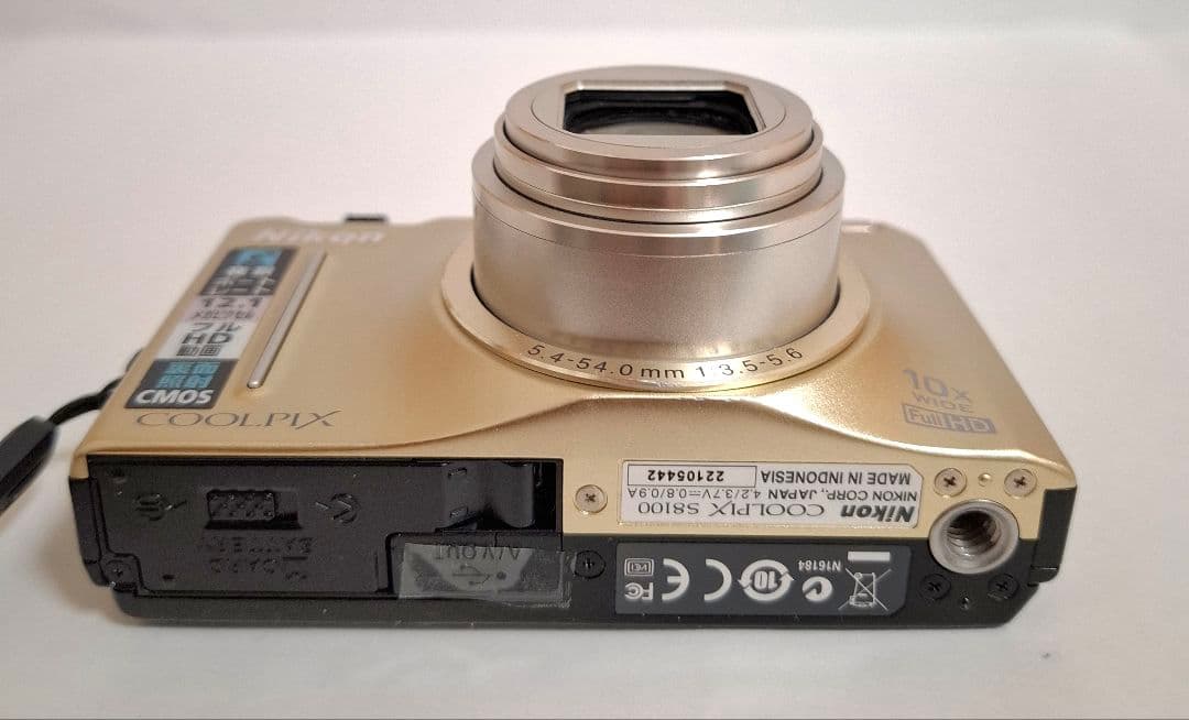 [美品]NIKON クールピックス COOLPIX S8100 デジタルカメラ