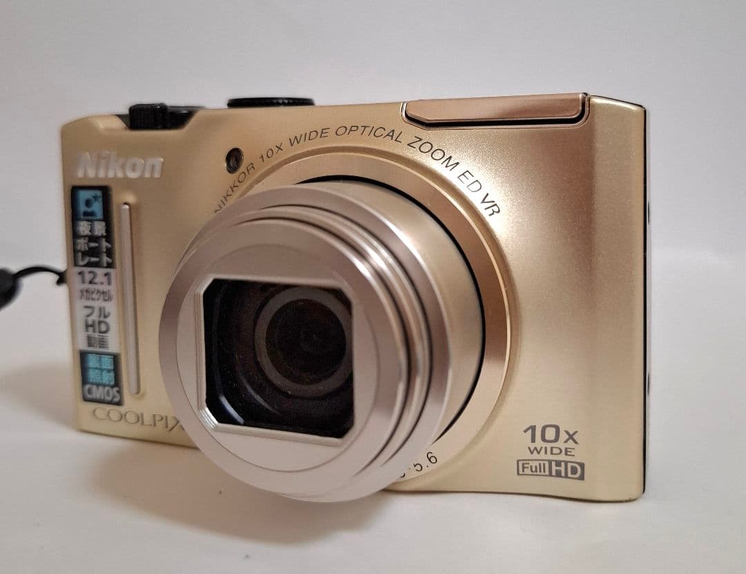 [美品]NIKON クールピックス COOLPIX S8100 デジタルカメラ