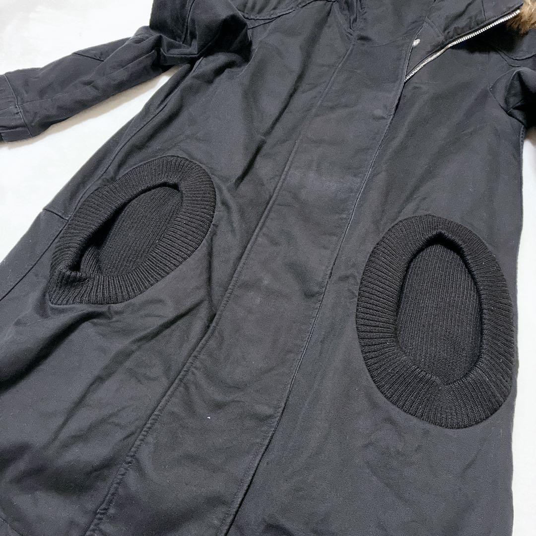 ⭐️希少⭐️ツモリチサト 中綿　ライナー　モッズコート リアルファー　フード