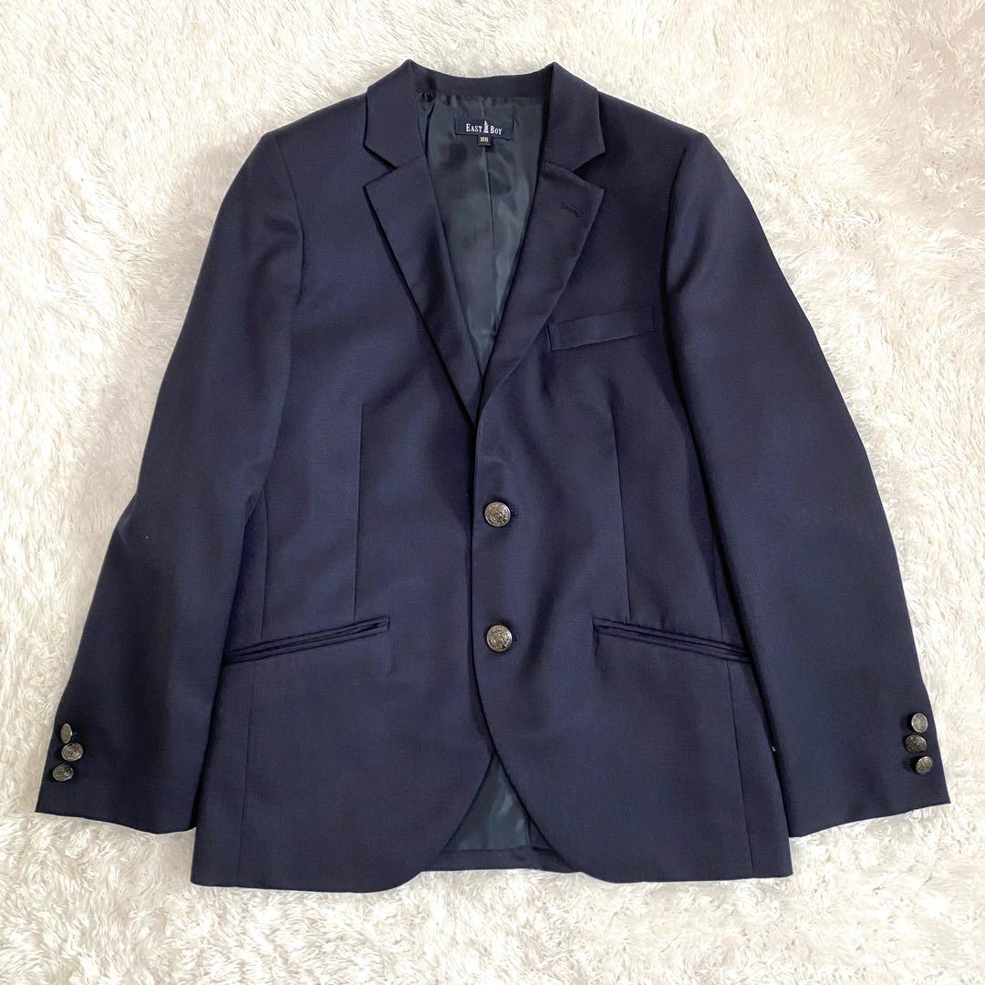 EASTBOY 男の子　スーツ　フォーマル　卒業式　ネイビー　160 5点セット