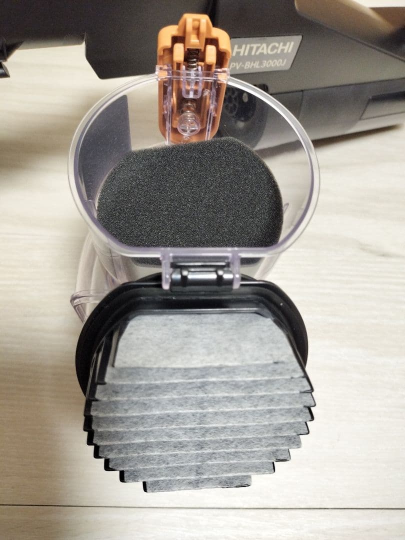 美品 日立 ラクかるパワーブーストサイクロン 22年製 PV-BHL3000J