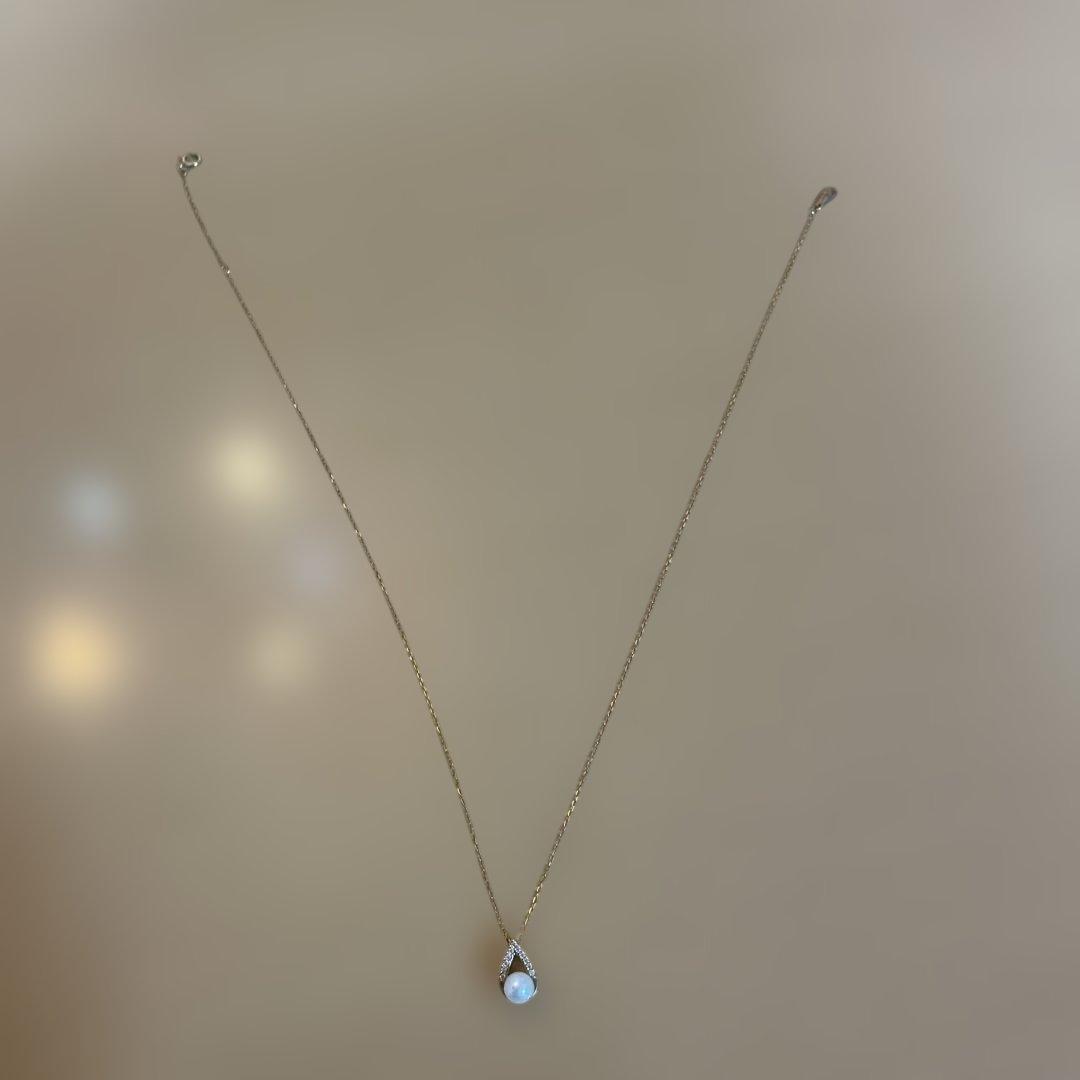 ひ*ん様 真珠ネックレス　10k