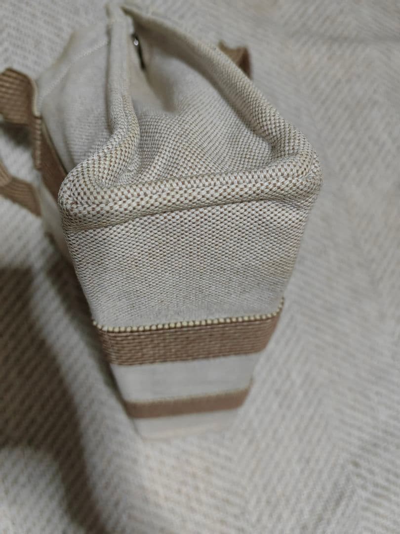 エルメス トートバッグ ベージュ ブラウン