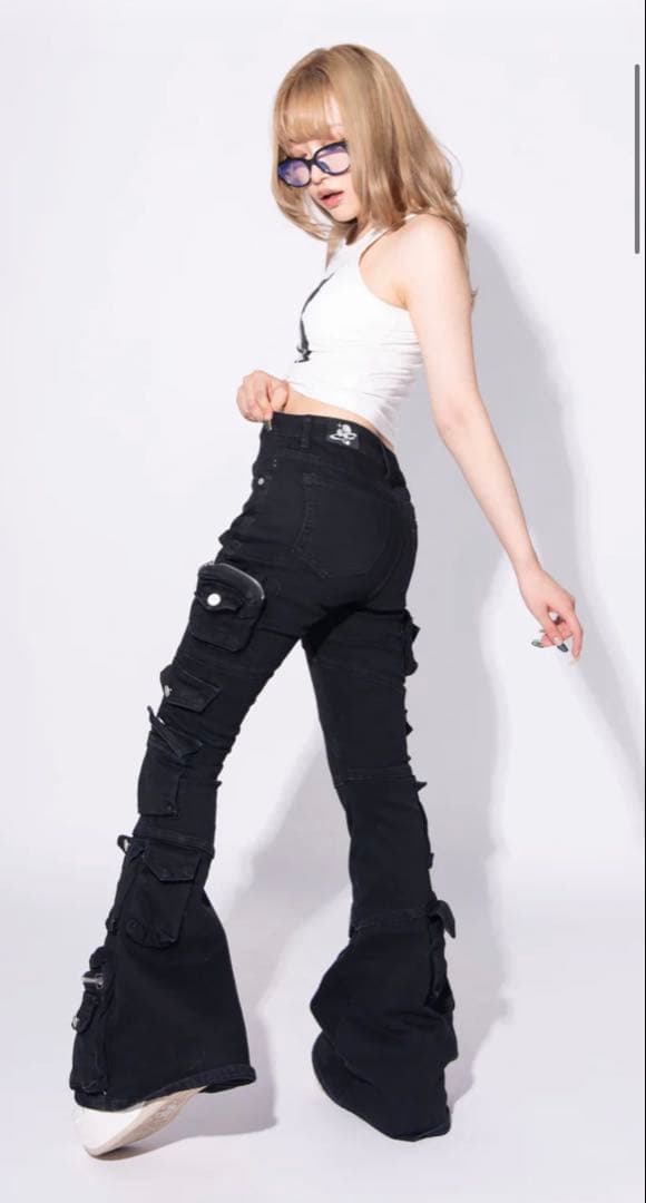 1818 POCKET FLARE DENIM