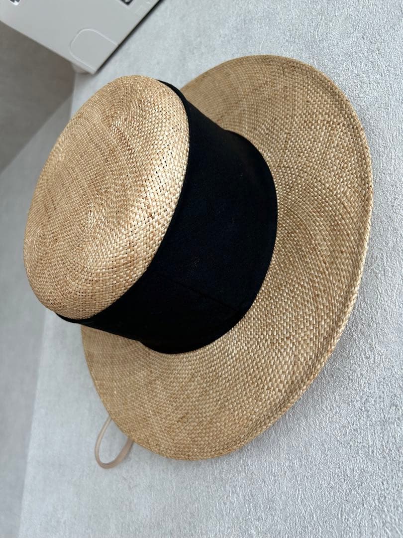 THE 9 SHOP KANKAN HAT 黒 カンカン帽 黒