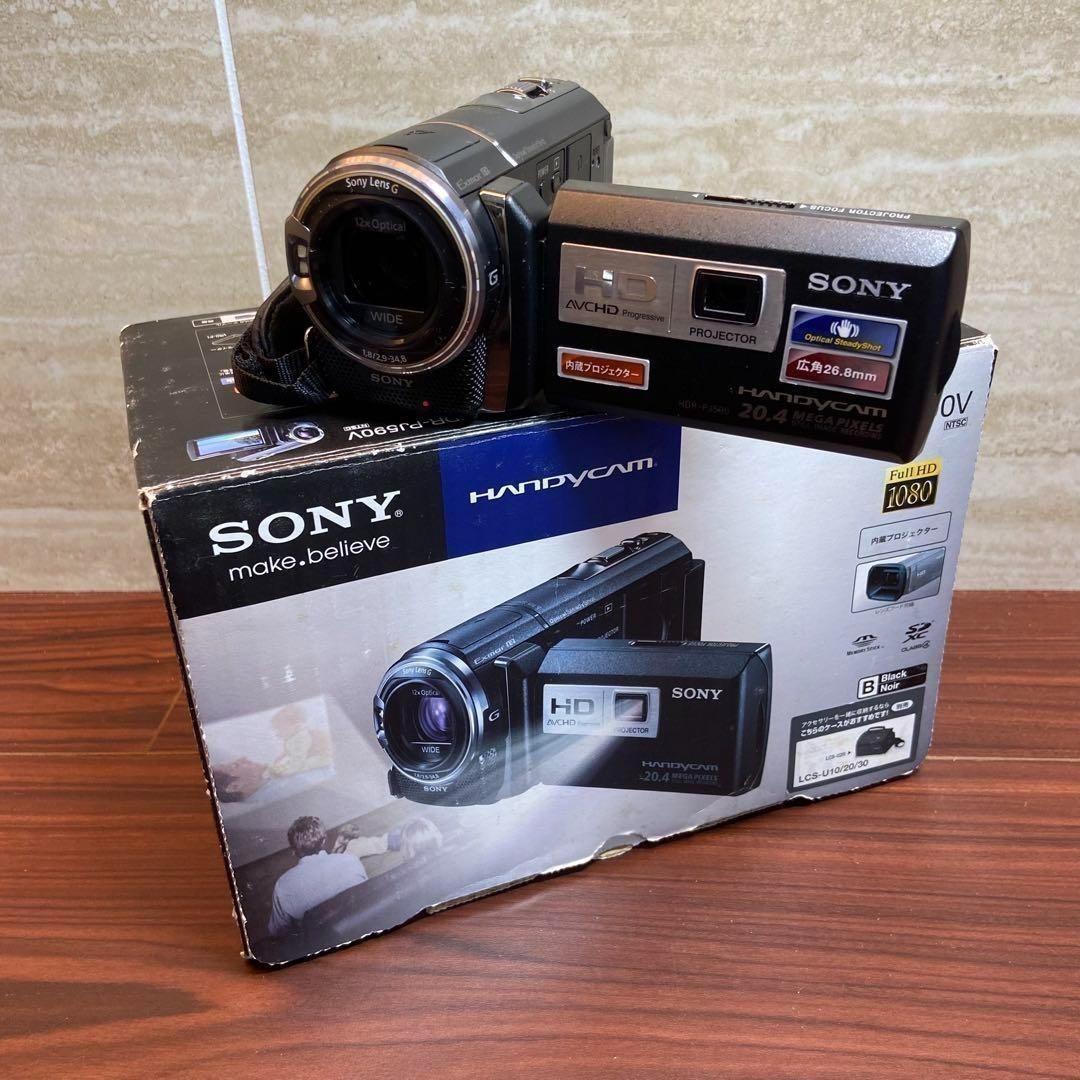 SONY HDR-PJ590V ビデオカメラ ほぼ新品 3829