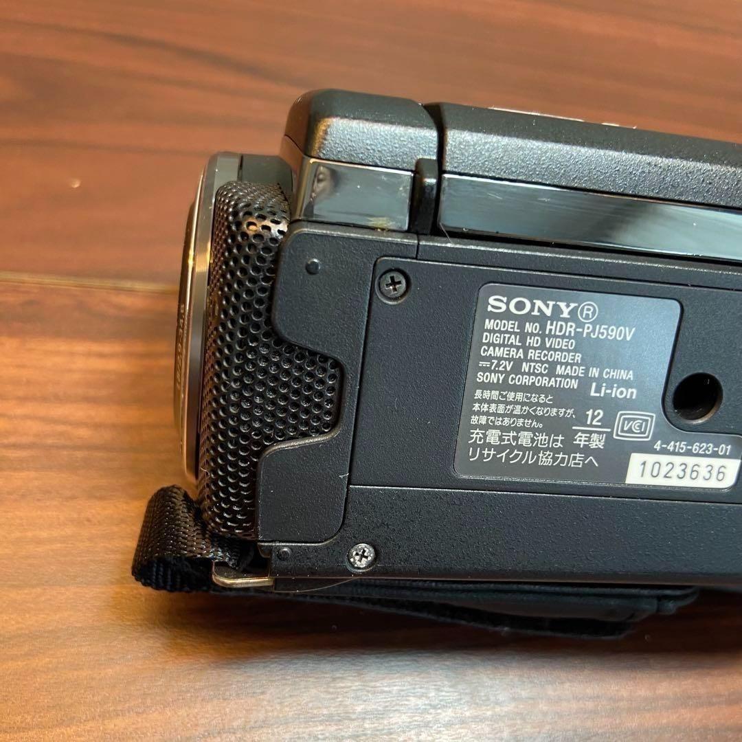 SONY HDR-PJ590V ビデオカメラ ほぼ新品 3829