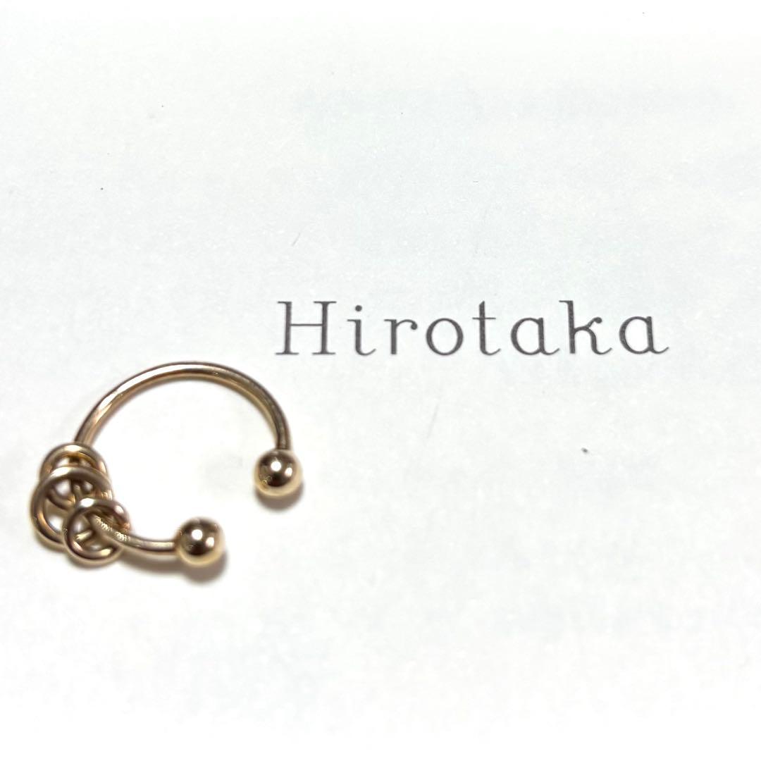 【 hirotaka 】 サークル イヤーカフ