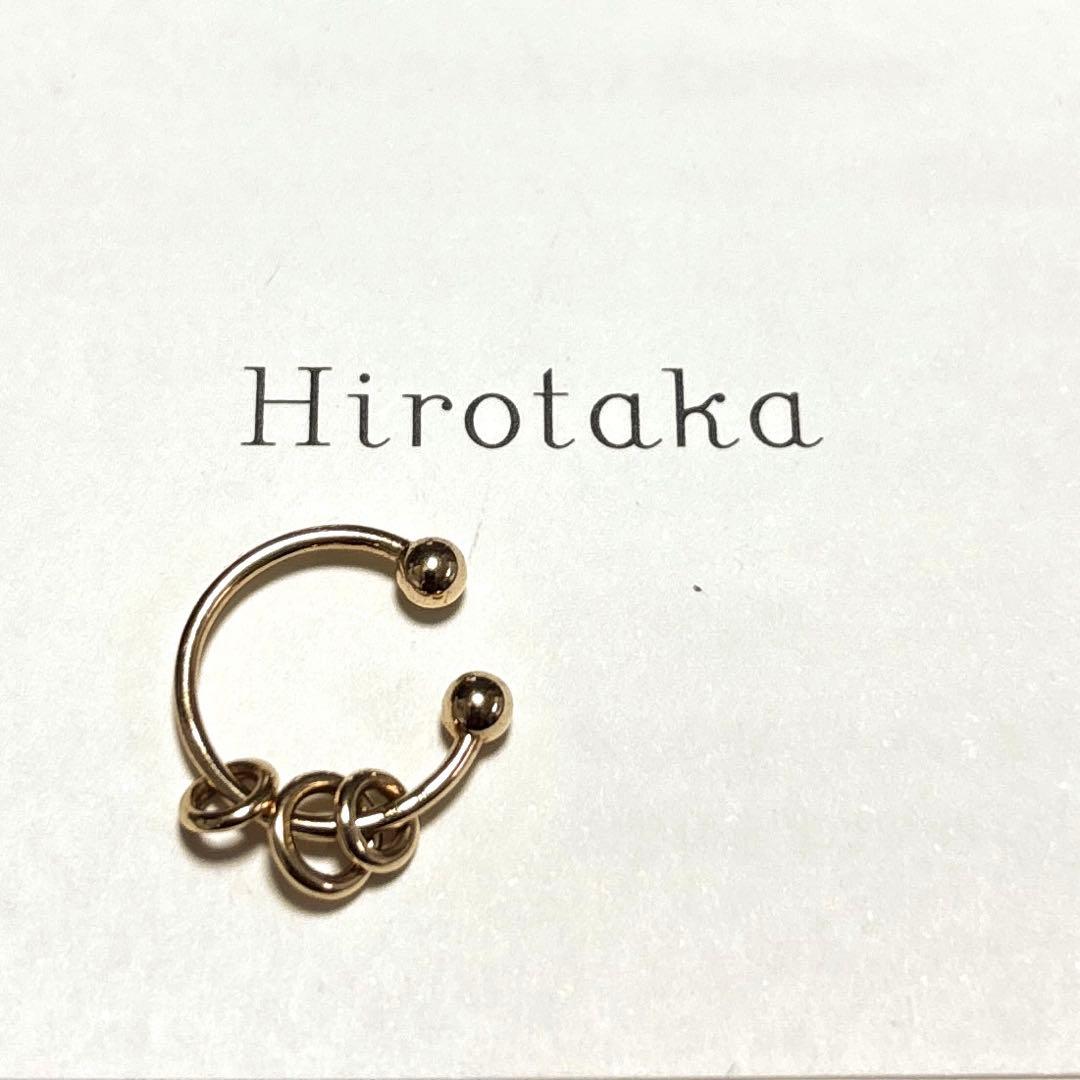 【 hirotaka 】 サークル イヤーカフ