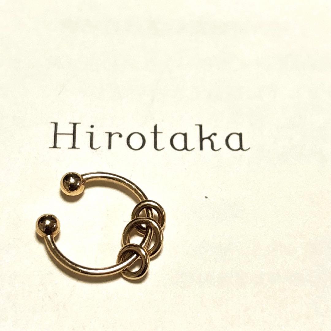 【 hirotaka 】 サークル イヤーカフ