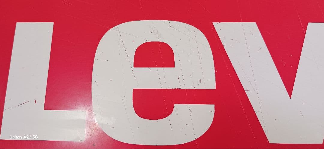 Levi's リーバイス　アクリル　看板　置物　ビンテージ　レア　非売品