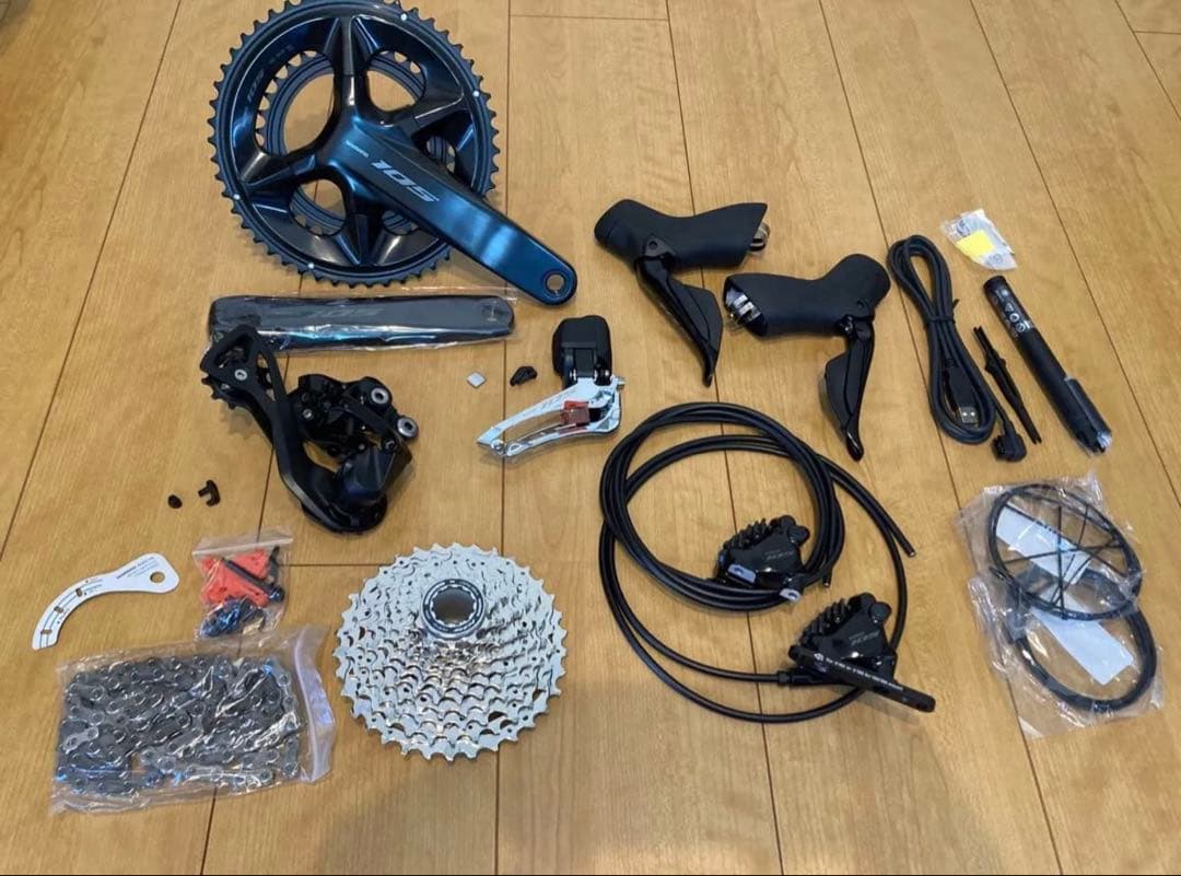 105 r7170 di2 コンポ　新品　170mm 50*34 11-34