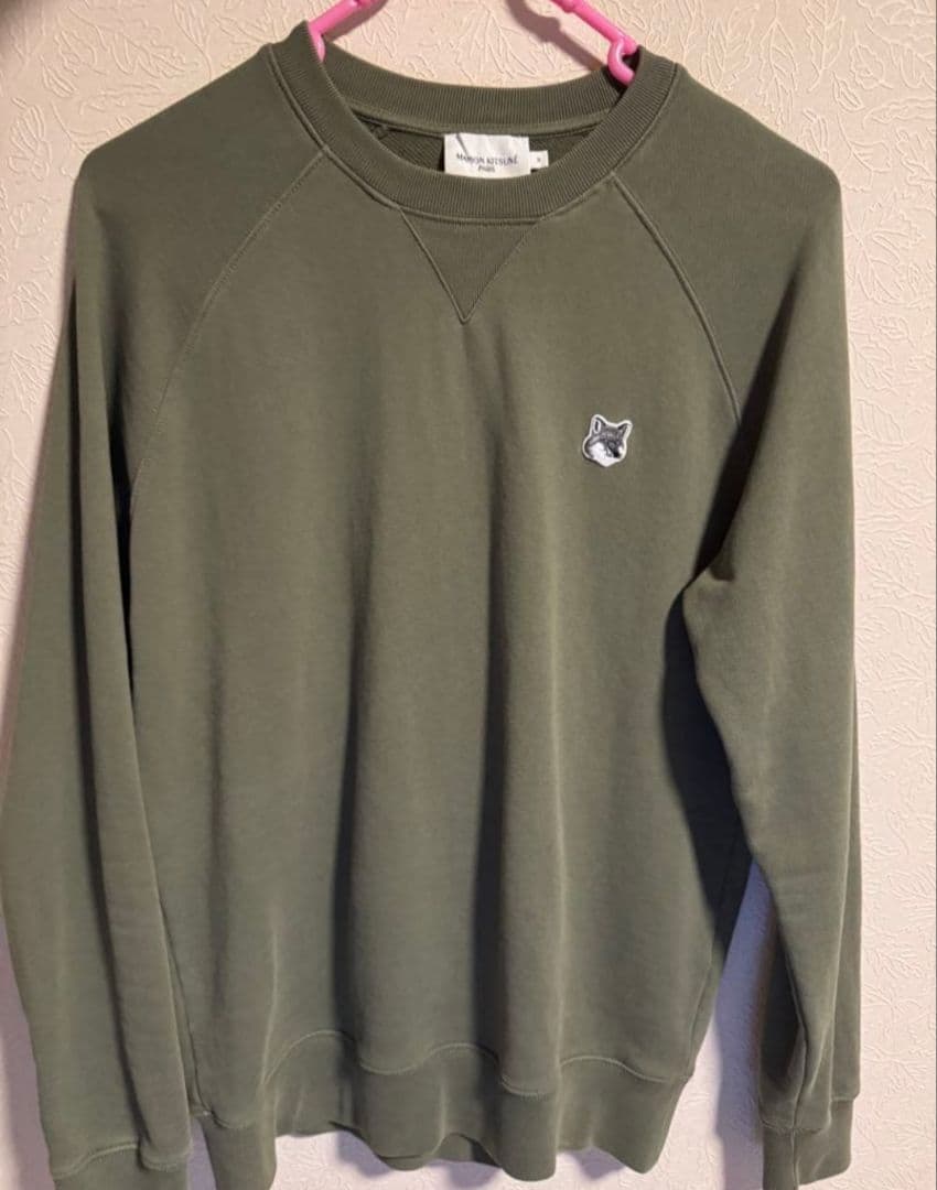 MAISON KITSUNÉ オリーブ トレーナー M