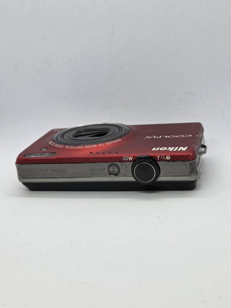 【スマホ転送OK】ニコン Nikon COOLPIX S6000 レッド
