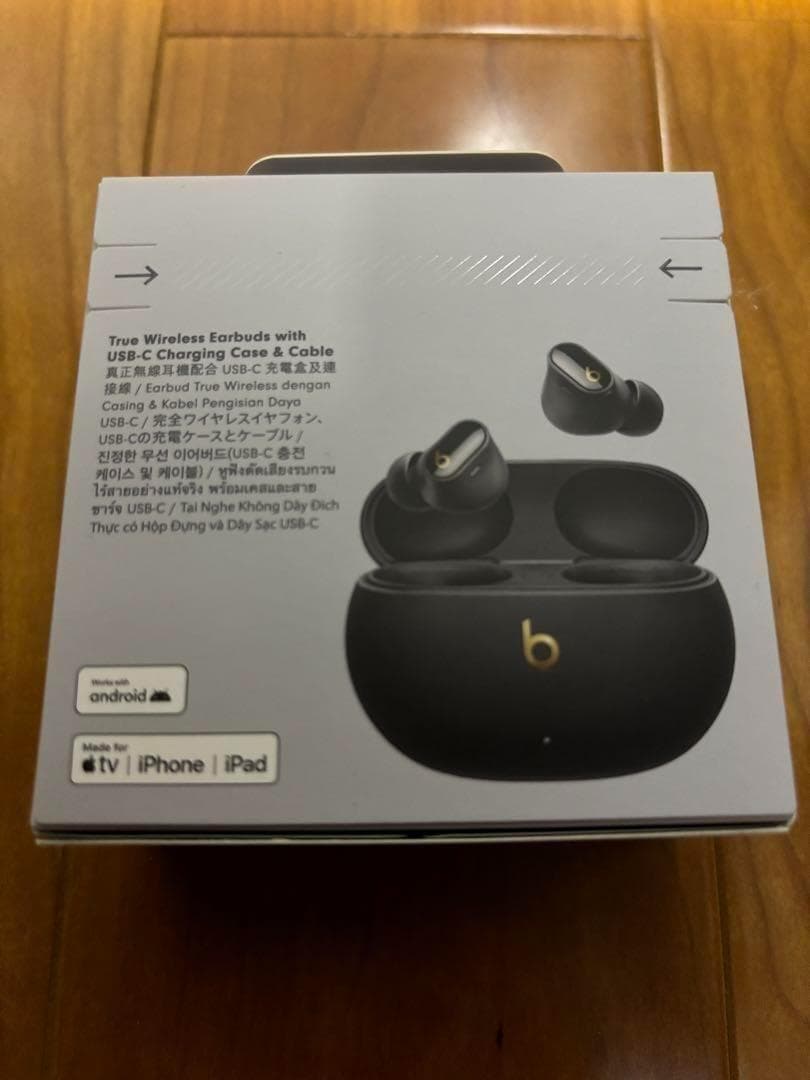 Beats Studio Buds ＋ ブラック　ビーツ スタジオ
