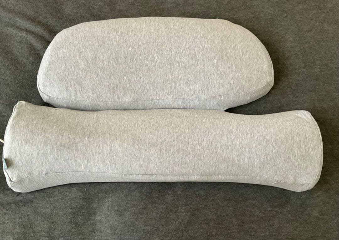 【美品】CALQS （カルクス）首と肩がホッとする枕PLUS・替えカバー付